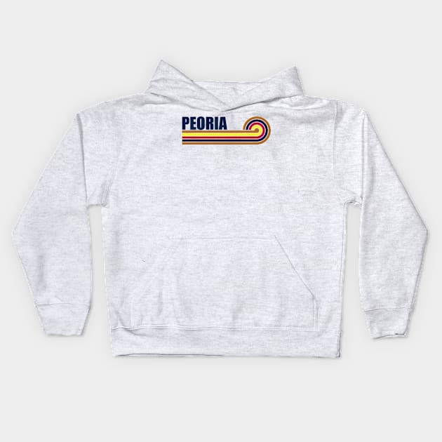 Peoria Arizona horizontal sunset Kids Hoodie by DPattonPD